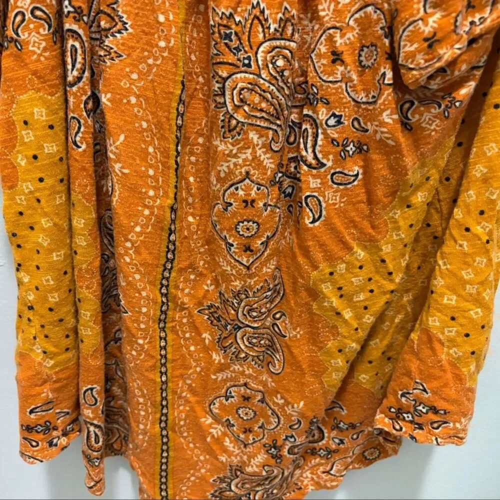 Democracy Women's Orange Blouse